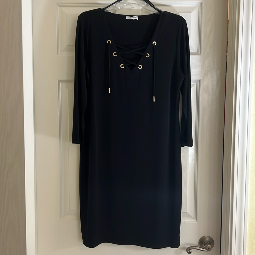 Calvin Klein little black dress.